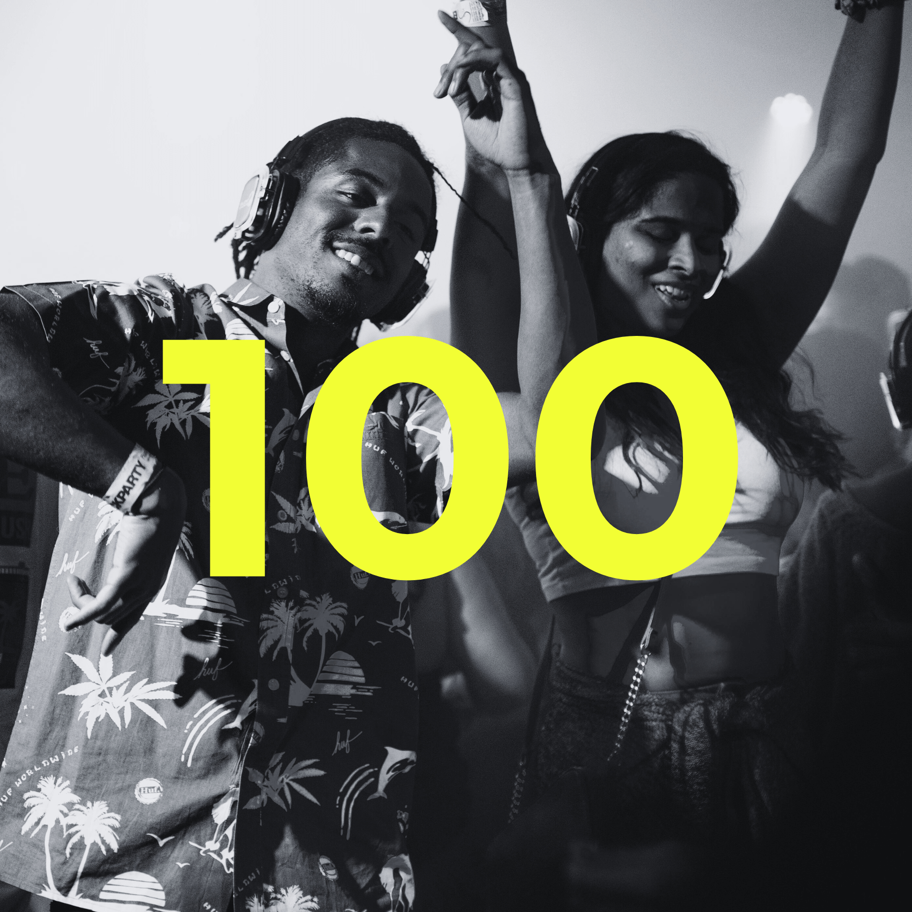100 Headsets + 3 Playlists Package