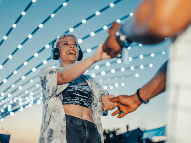 How Do People Hear the Music at a Silent Disco?
