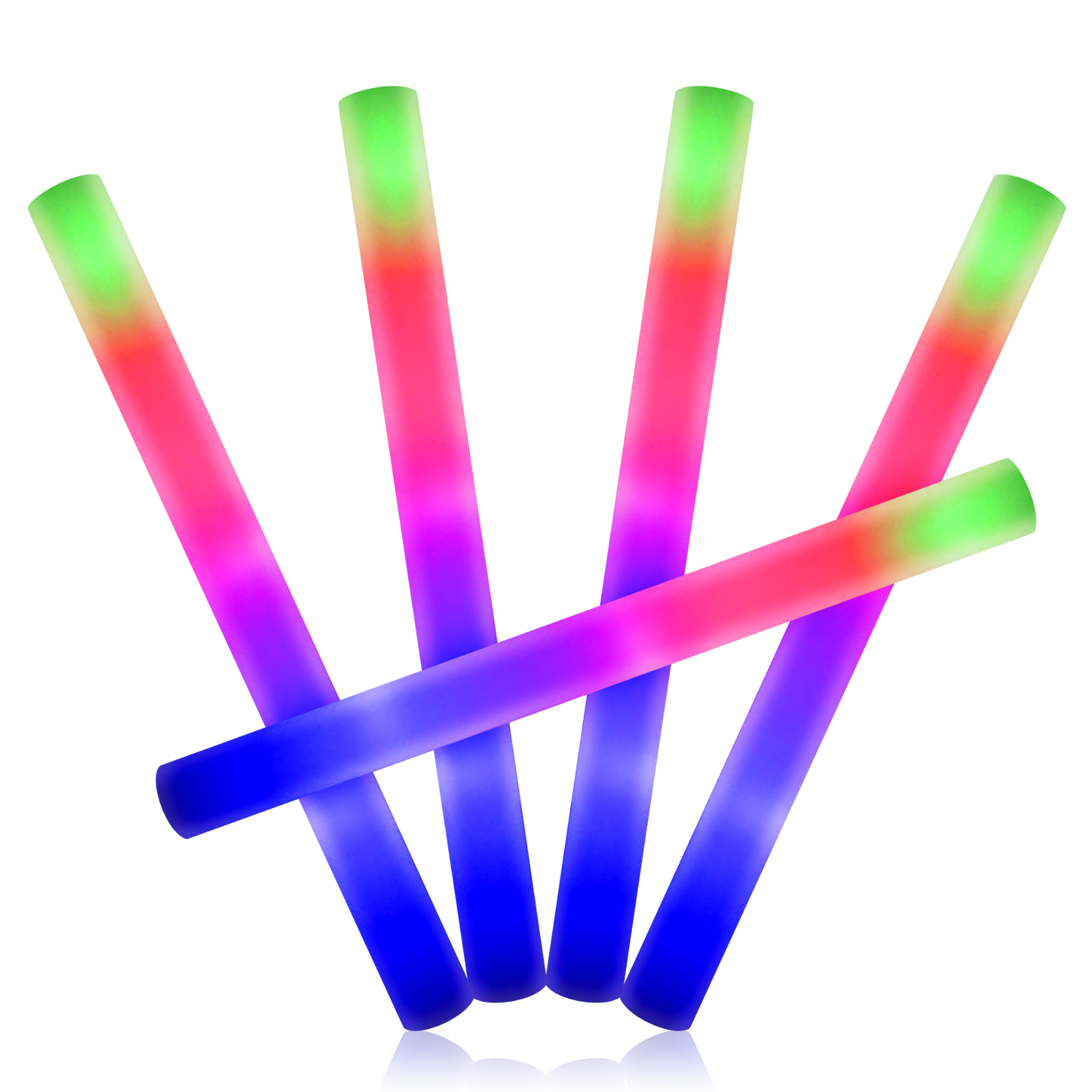 Pack of 50 x LED Foam Sticks