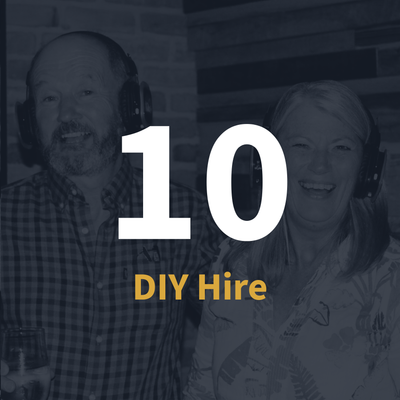 DIY Hire: 10 Headsets + 1 Playlist Package