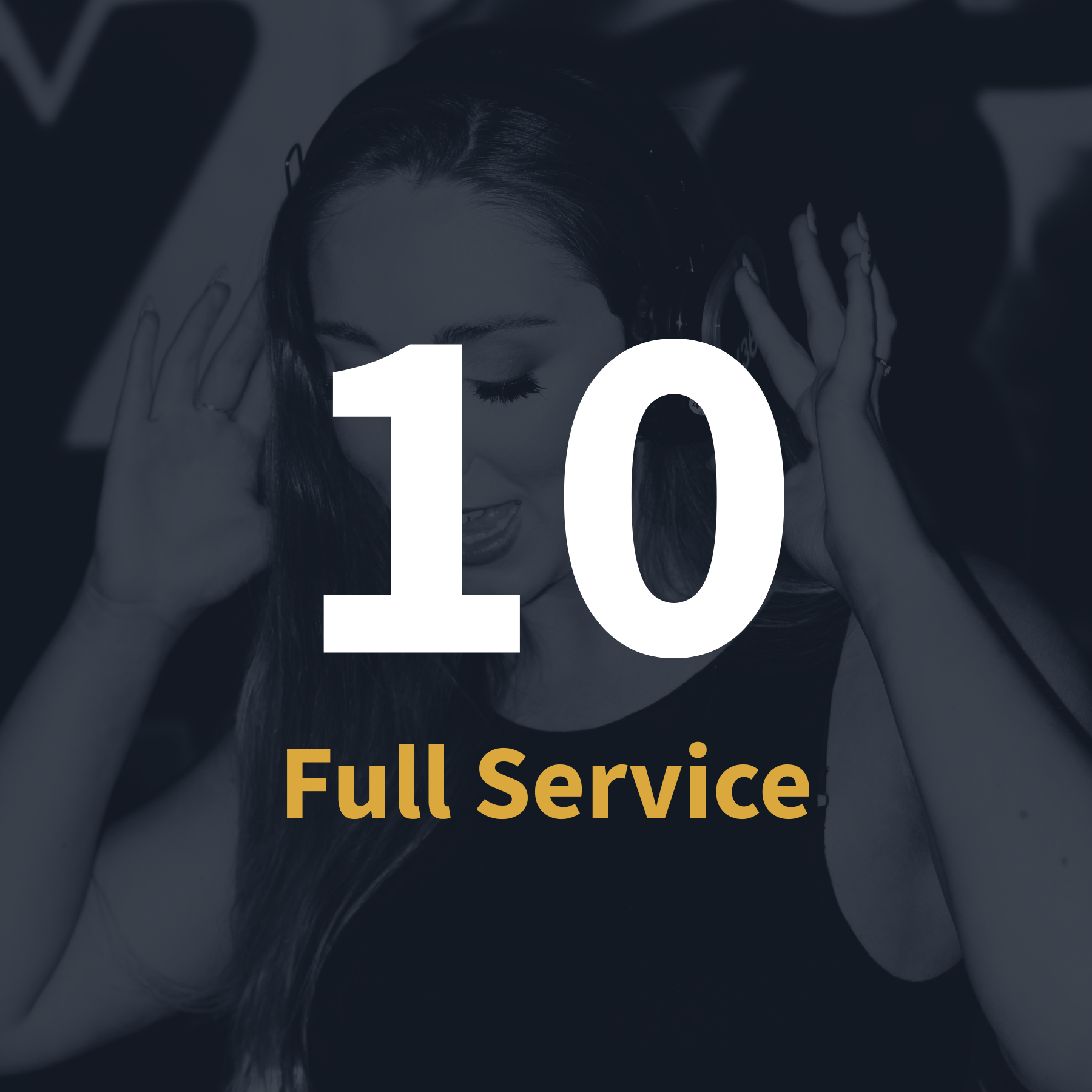 10 headset full service silent disco hire in South Wales including Cardiff, Swansea, Newport and Bridgend, with LED headphones and 1 channel